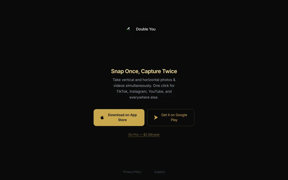Double You — consumer app