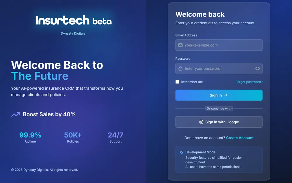 Insurance CRM — Orchestra AI — insurtech