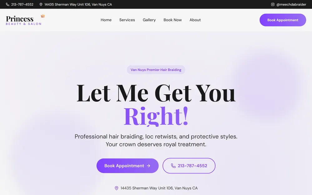 Princess Beauty Supply & Salon — local service